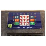 SLOT MACHINE POKER GLASS