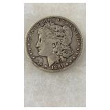 1891 CARSON CITY MORGAN SILVER DOLLAR