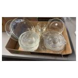 BX OF GLASSWARE
