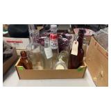 BX OF ANTIQUE BOTTLES