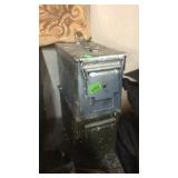 2 METAL AMMO CANS
