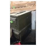 2 METAL AMMO CANS