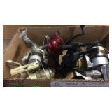 GROUP OF 5 FISHING REELS