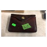 20 RNDS OF 30-06 IN LEATHER CARTRIDGE POUCH