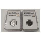 2 - WORLD COINS NGC BU