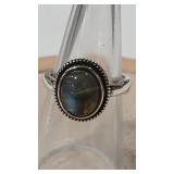 LABRADORITE COLOR 925 RING SZ 6
