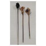 STICK/HAT PIN ASSORTMENT 10K