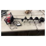 STRIKE MASTER BATTERY POWERED ICE AUGER W/ CHARGER