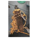 DECORATIVE WESTERN STYLE QUIVER AND ARROWS