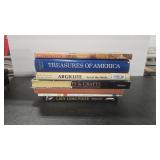 WESTERN THEME COFFEE TABLE BOOKS AND NOVELS