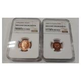 2 - WORLD COINS NGC BU