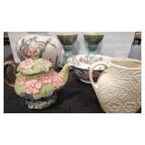 ASIAN THEME POTTERY ASSORTMENT