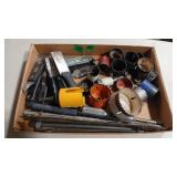 HOLE SAW BITS  & CHISLE ASSORTMENT