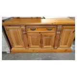 LEXINGTON WOOD BUFFET/ENTRY CABINET