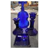 COBALT GLASS ASSORTMENT