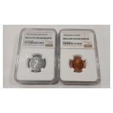 2 - WORLD COINS NGC BU
