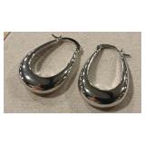 HEAVY HOOP 925 EARRINGS