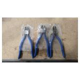 3 WIRE CUTTERS