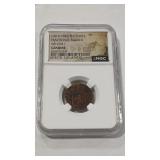1826NE INDIES FRACTIONAL STUIVER NGC GENUINE