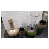 ART POTTER AND GLASS ASSORTMENT