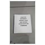 OVER 550 DIFFERENT HOCKEY STAR AND ROOKIE CARDS