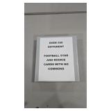 OVER 500 DIFFERENT FOOTBALL STAR AND ROOKIE
