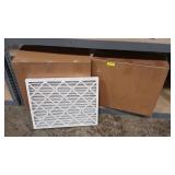 TWO BOXES OF FILTER KING FURNACE FILTERS
