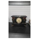ANTIQUE SESSIONS MANTLE CLOCK W/ KEY