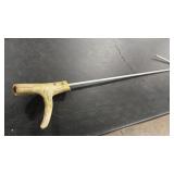 ANTLER HANDLE FISH  GAFF