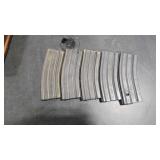 FIVE METAL AR MAGS