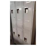 6 SLOT LOCKERS 36'X12'X78'