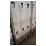 6 SLOT LOCKERS 36'X12'X78'