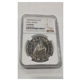 1998  SOMALIA $5 RMS TITANIC NGC GENUINE