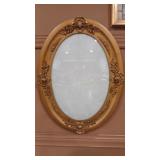 ANTQ. CONVEX GLASS FRAME