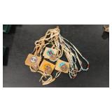 SACAGAWEA BRONZE MEDALLIONS AND BEADS