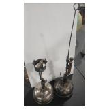 2 VTG KEROSENE LAMPS