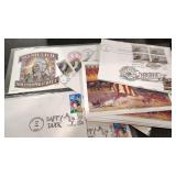 MONTANA AND ASSORTED STAMPS