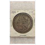 1882 MORGAN SILVER DOLLAR
