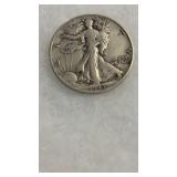 1943 WALKING LIBERTY SILVER HALF DOLLAR