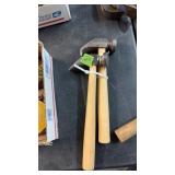 2 MONTGOMERY WARD DROP FORGED HAMMERS
