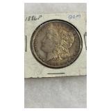 1886 MORGAN SILVER DOLLAR