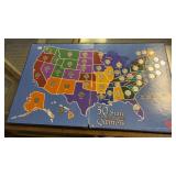 MAP OF STATE QUARTERS, FULL