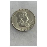 1963 FRANKLIN SILVER HALF DOLLAR