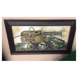 MOOSE LODGE FRAMED PRINT