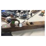 UNMARKED ANTIQUE WOOD PLANE