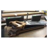 MITER BOX & SAWS