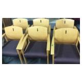 6 MATCHING CHAIRS EACH 6X$