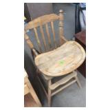WOOD HIGH CHAIR