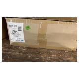 NIB OLD BRONZE 3 LIGHT SUNSET MARBLE GLASS LIGHT