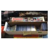 4 BX OF BASEBALL TRADING CARDS